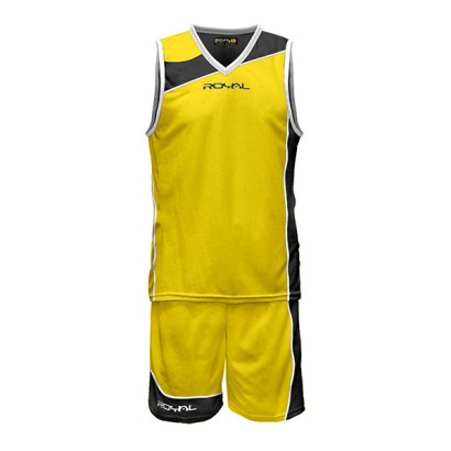 Žluto-tmavomodrý basketbalový set Royal Megres