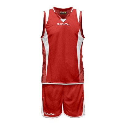 Červeno-bílý basketbalový set Royal Orion