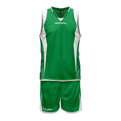 Zeleno-bílý basketbalový set Royal Orion