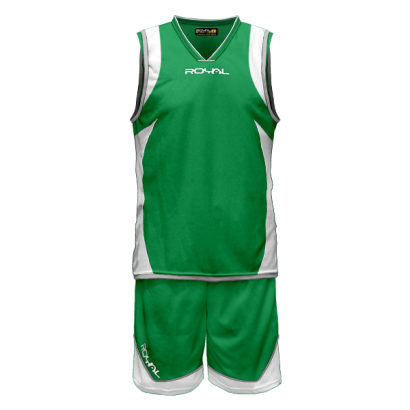 Zeleno-bílý basketbalový set Royal Thor