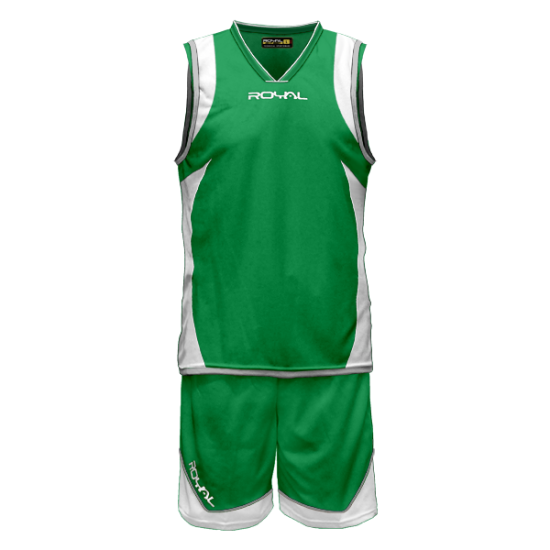 Zeleno-biely basketbalový set Royal Thor