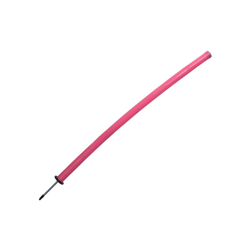 Ohebná tréninková tyč s hrotem o výšce 75 cm