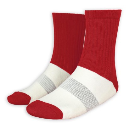 Červené fotbalové ponožky Gems Salvador