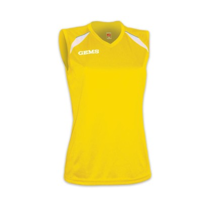 Žltý ženský volejbalový dres Gems Venus