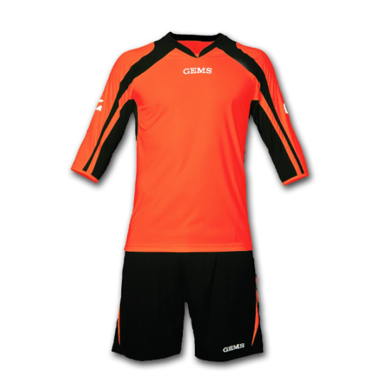 Oranžovo-černý brankářský dres s trenýrkami Gems Arkansas