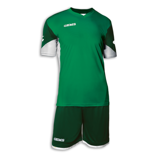 Zeleno-biely futbalový dres s trenírkami Gems Seattle Zeleno-biely futbalový dres s trenírkami Gems Seattle