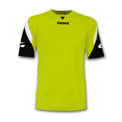 Žluto-černý fotbalový dres Gems Boston