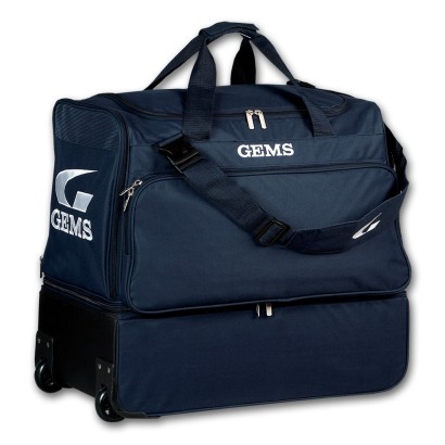 Tmavě modrá sportovní taška s kolečky Gems Filippine