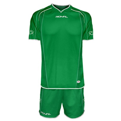 Zelený fotbalový dres s trenýrkami Royal Alcor