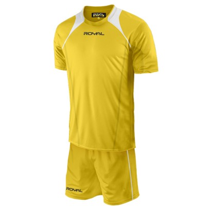 Žlutý fotbalový dres s trenýrkami Royal Andromeda