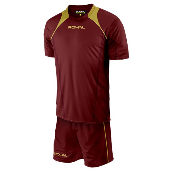 Bordový futbalový dres s trenírkami Royal Andromeda Bordový futbalový dres s trenírkami Royal Andromeda