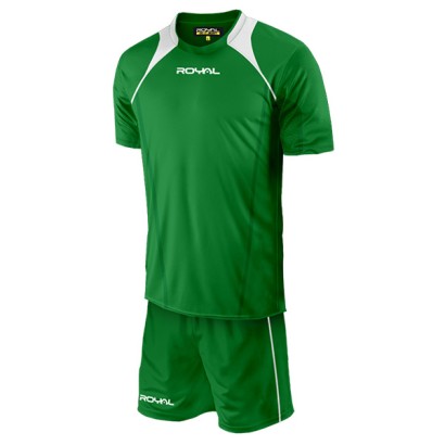 Zelený futbalový dres s trenírkami Royal Andromeda