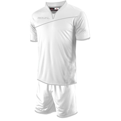 Bílý fotbalový dres s trenýrkami Royal Giason