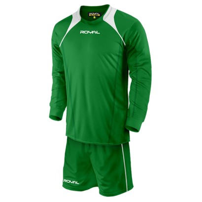 Zelený futbalový set s dlhými rukávmi Royal Andromeda
