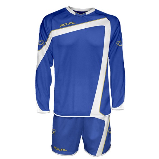Modro-biely futbalový set s dlhými rukávmi Royal Ikaro Modro-biely futbalový set s dlhými rukávmi Royal Ikaro