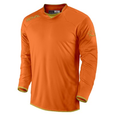 Oranžový futbalový dres s dlhými rukávmi Royal Bryan