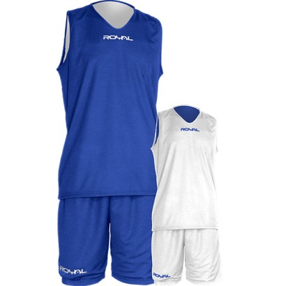 Modro-bílý basketbalový set Royal Double Rida